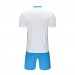 Комплект футбольної форми Kelme VALENCIA JR 3893047.9113 дитячий колір: білий/голубий