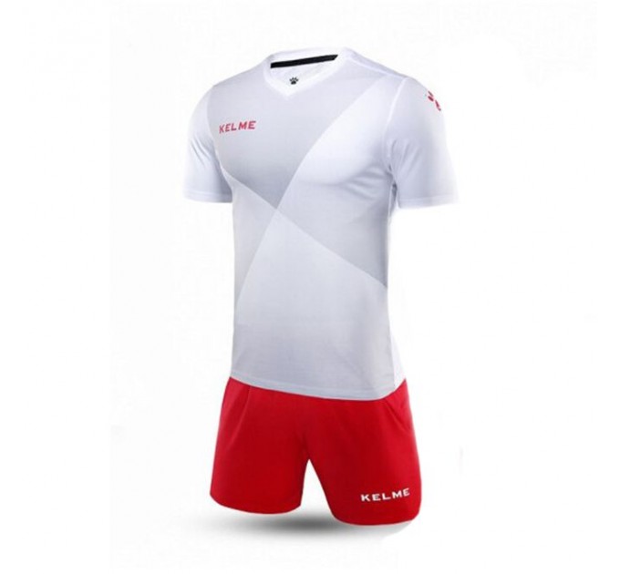 Комплект футбольної форми Kelme LIGA 3981509.9107 колір: білий/червоний