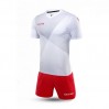 Комплект футбольної форми Kelme LIGA 3981509.9107 колір: білий/червоний