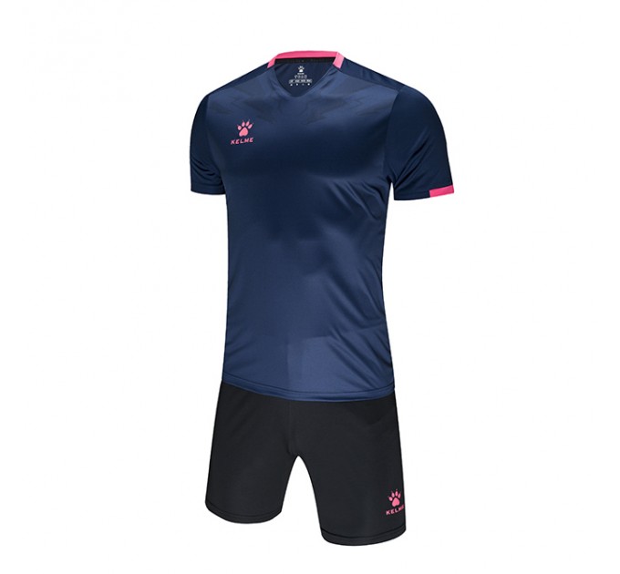 Комплект футбольної форми Kelme 3891049.9420 колір: темно-синій/чорний