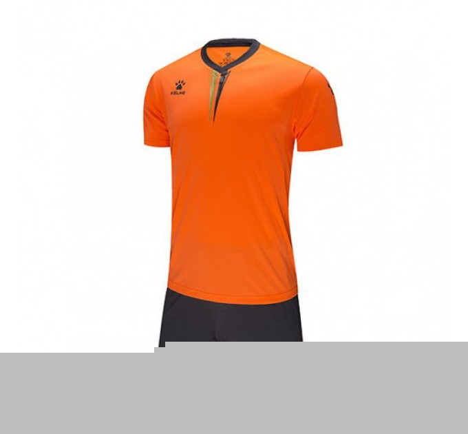 Комплект футбольної форми Kelme VALENCIA 3891047.9999 колір: оранжевий/сірий