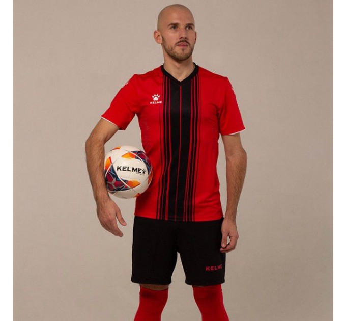 Комплект футбольної форми Kelme 3991536.9611 колір: червоний/чорний