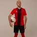 Комплект футбольної форми Kelme 3991536.9611 колір: червоний/чорний