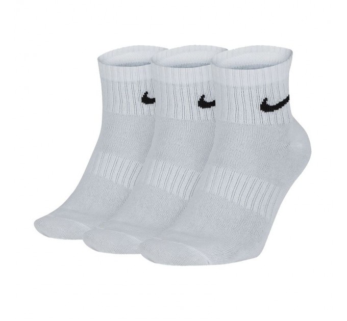 Шкарпетки Nike U Nk Everyday Ltwt Ankle 3Pr (SX7677-100)