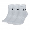 Шкарпетки Nike U Nk Everyday Ltwt Ankle 3Pr (SX7677-100)