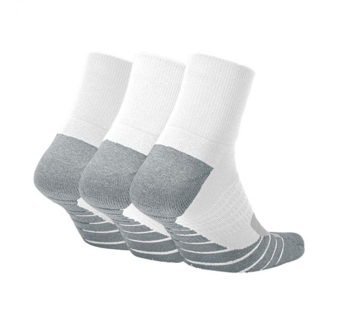 Nike Dry Cushion Quarter 3Pak skarpety trening. niskie 100
