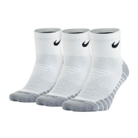 Nike Dry Cushion Quarter 3Pak skarpety trening. niskie 100