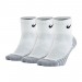 Nike Dry Cushion Quarter 3Pak skarpety trening. niskie 100