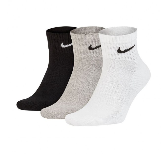 Nike Everyday Cushion Ankle 3Pak skarpety niskie 901