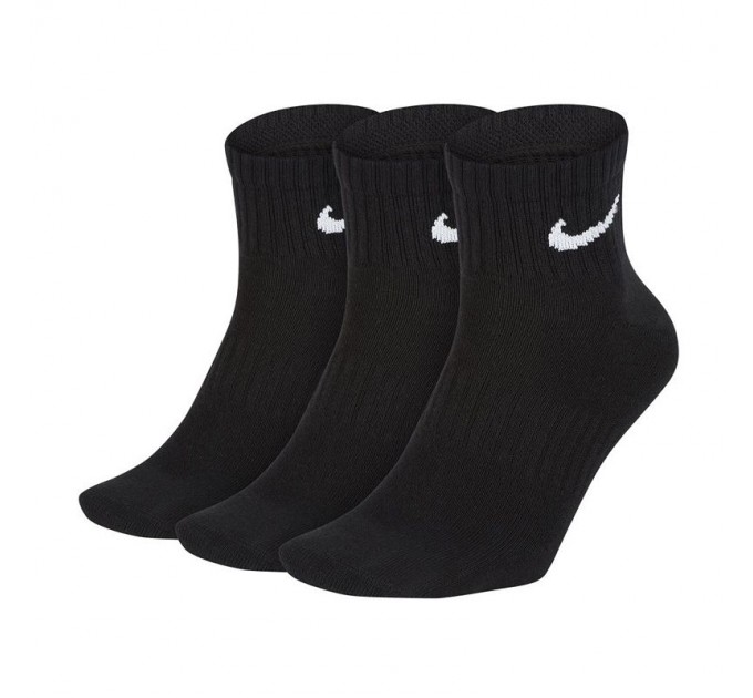 Шкарпетки Nike U Nk Everyday Ltwt Ankle 3Pr (SX7677-010)