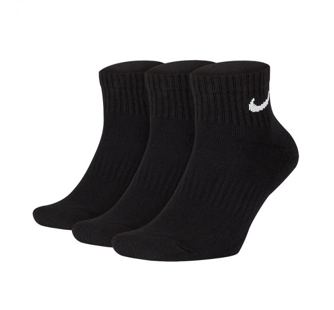 Шкарпетки Nike U Nk Everyday Cush Ankle 3Pr (SX7667-010)