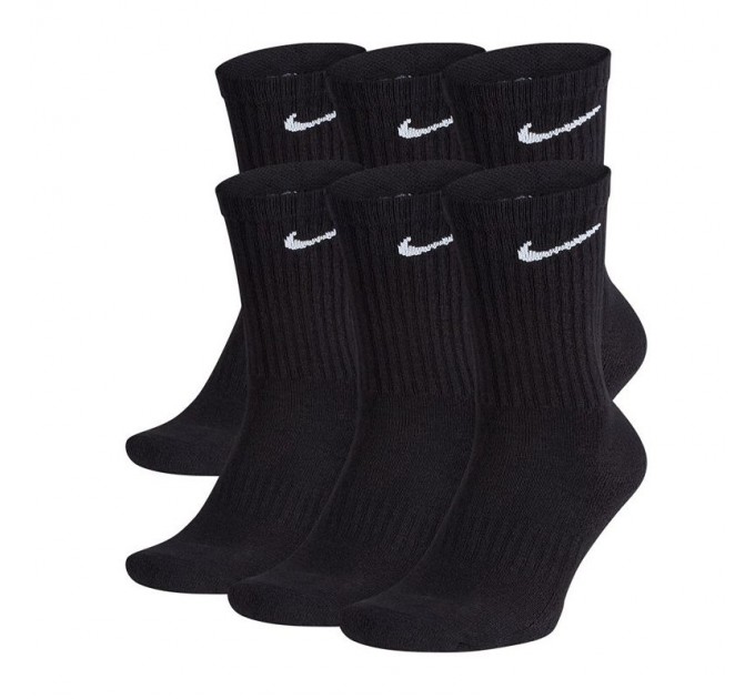 Nike Everyday Cushion Crew 6Pak skarpety wysokie 010