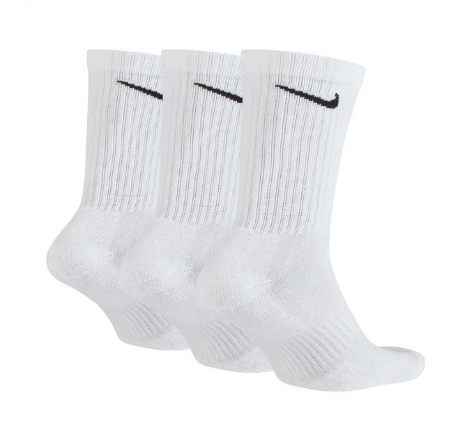 Nike Everyday Cushion Crew 3Pak skarpety wysokie 100