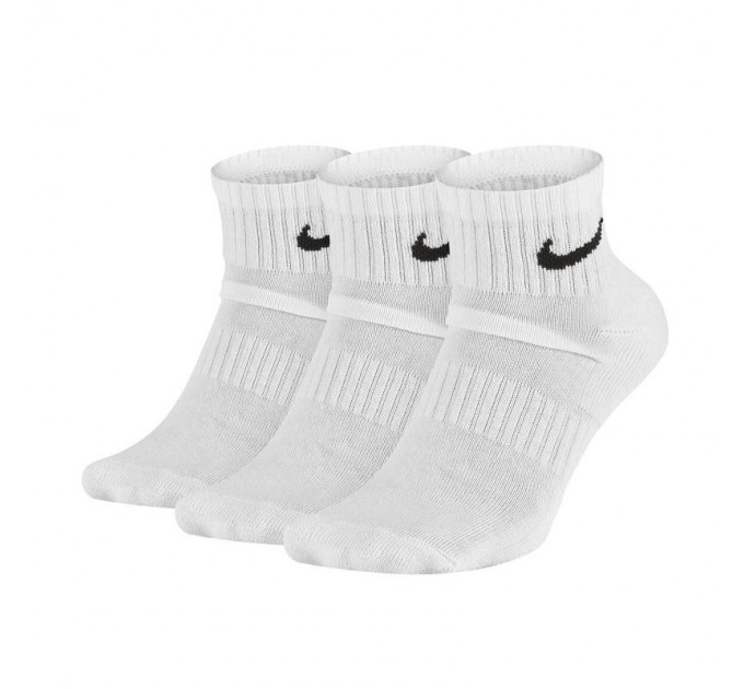 Шкарпетки Nike U Nk Everyday Cush Ankle 3Pr (SX7667-100)