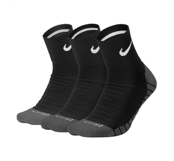 Nike Dry Cushion Quarter 3Pak skarpety trening. niskie 010
