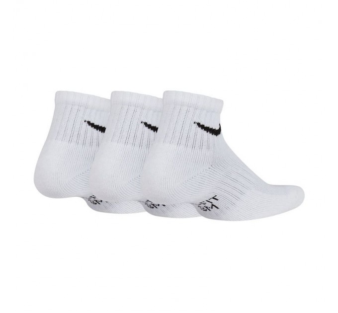 Nike JR Performance Cushioned Quarter 3Pak skarpety niskie 100