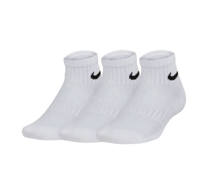 Nike JR Performance Cushioned Quarter 3Pak skarpety niskie 100