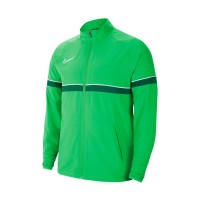 Парадная кофта Nike Dri-FIT Academy 21 FZ Woven CW6118-362 цвет: зеленый