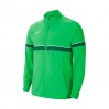 Парадная кофта Nike Dri-FIT Academy 21 FZ Woven CW6118-362 цвет: зеленый