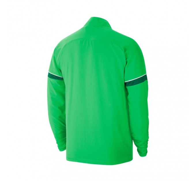 Парадная кофта Nike Dri-FIT Academy 21 FZ Woven CW6118-362 цвет: зеленый