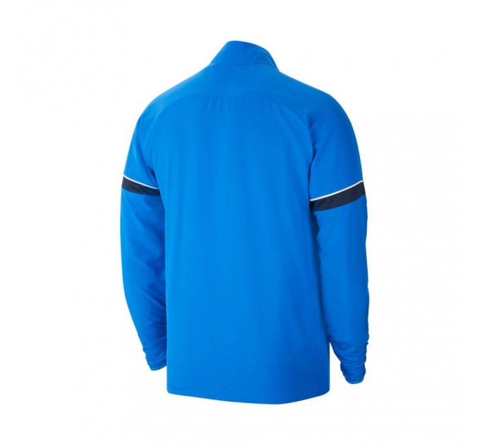 Парадная кофта Nike Dri-FIT Academy 21 FZ Woven CW6118-463 цвет: синий