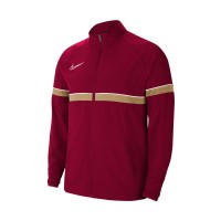 Парадная кофта Nike Dri-FIT Academy 21 FZ Woven CW6118-677 цвет: бордовый