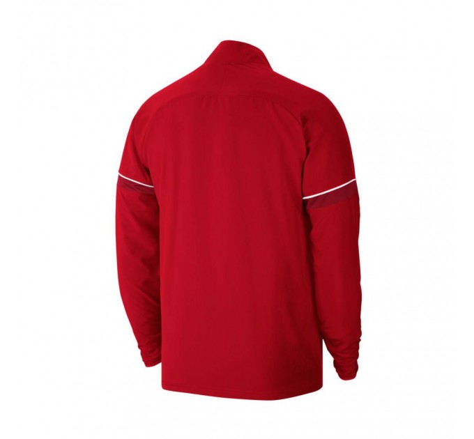 Парадная кофта Nike Dri-FIT Academy 21 FZ Woven CW6118-657 цвет: красный