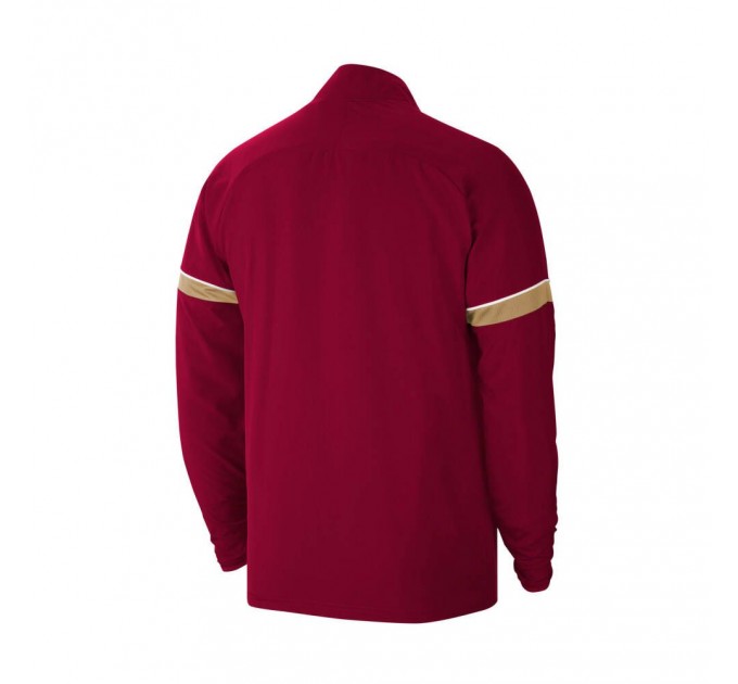 Парадная кофта Nike Dri-FIT Academy 21 FZ Woven CW6118-677 цвет: бордовый