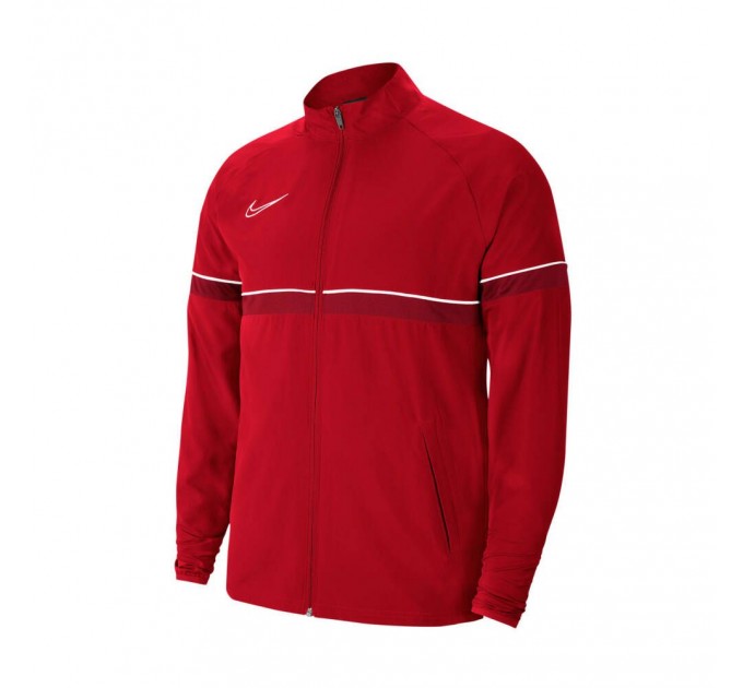 Парадная кофта Nike Dri-FIT Academy 21 FZ Woven CW6118-657 цвет: красный