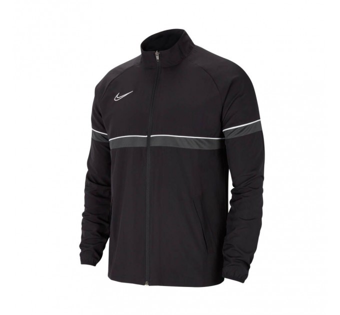 Парадная кофта Nike Dri-FIT Academy 21 FZ Woven CW6118-014 цвет: черный