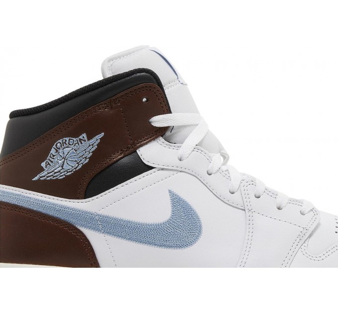 Кроссовки Air Jordan 1 Retro Mid Se 'Brown Blue Grey' FQ7831-142