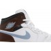 Кроссовки Air Jordan 1 Retro Mid Se 'Brown Blue Grey' FQ7831-142