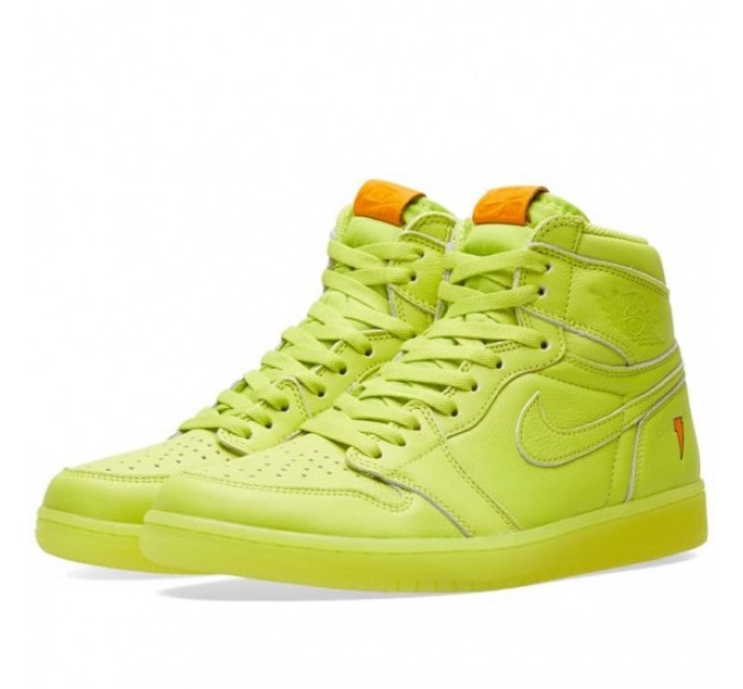 Кроссовки Jordan 1 Retro Gatorade Cyber ​​Yellow AJ5997-345