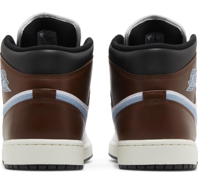 Кроссовки Air Jordan 1 Retro Mid Se 'Brown Blue Grey' FQ7831-142