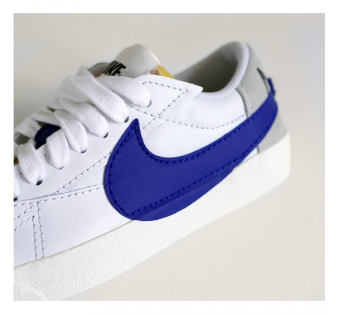 Кроссовки Nike Blazer Low '77 Jumbo White Blue DQ8768-100