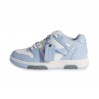 Кроссовки Off-White Out Of Office Low-Top Calf Leather Sneakers Light Blue White OMIA189C99LEA0044001