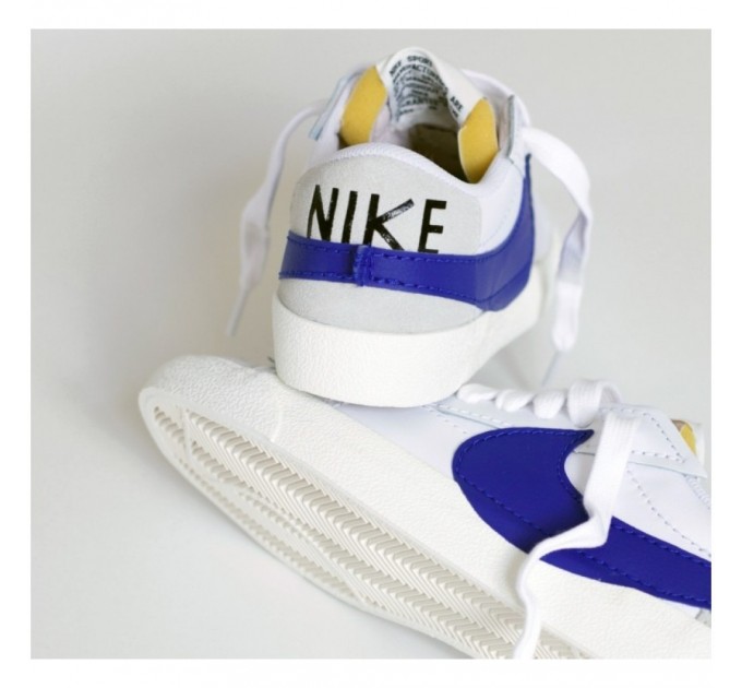 Кроссовки Nike Blazer Low '77 Jumbo White Blue DQ8768-100