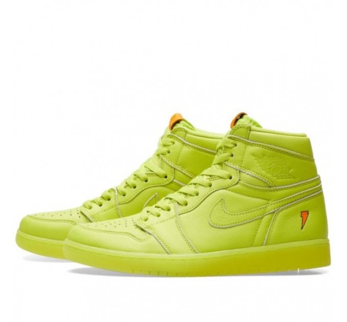 Кроссовки Jordan 1 Retro Gatorade Cyber ​​Yellow AJ5997-345