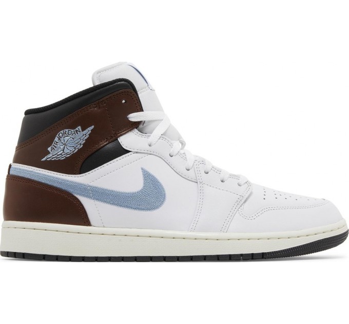 Кроссовки Air Jordan 1 Retro Mid Se 'Brown Blue Grey' FQ7831-142