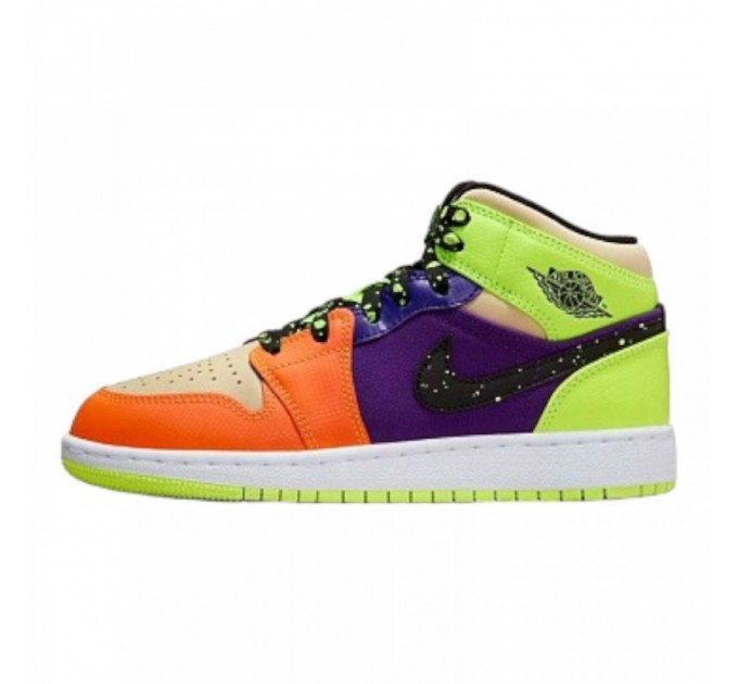 Кроссовки Кроссовки Nike Air Jordan 1 Mid Volt/Vivid Orange Multicolour FD8795-700