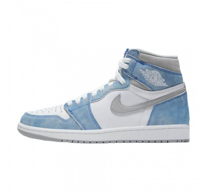 Кроссовки Jordan 1 Retro High Hyper Royal Smoke Grey 555088-402