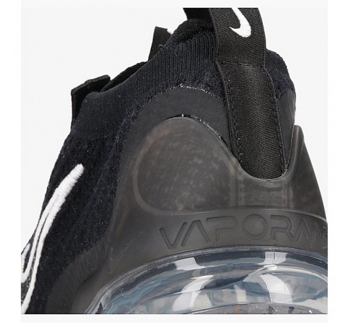 Кроссовки Nike Air Vapormax 2021 Fk Black Metallic Silver (W) DC4112-002