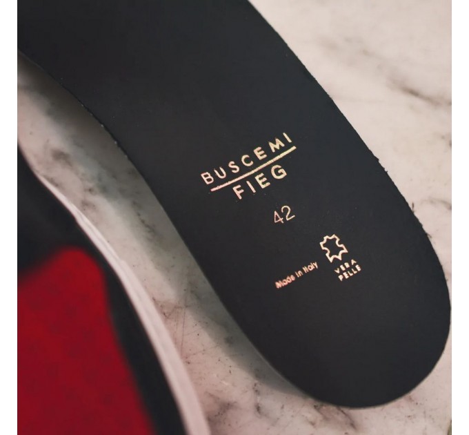 Кроссовки Buscemi X Ronnie Fieg BS1110FSP15-RED/BLK
