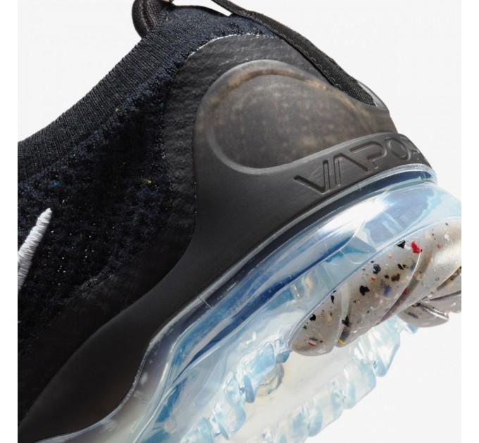 Кроссовки Nike Air Vapormax 2021 Fk Black Metallic Silver (W) DC4112-002