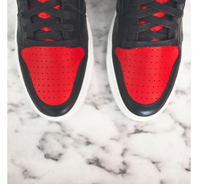 Кроссовки Buscemi X Ronnie Fieg BS1110FSP15-RED/BLK
