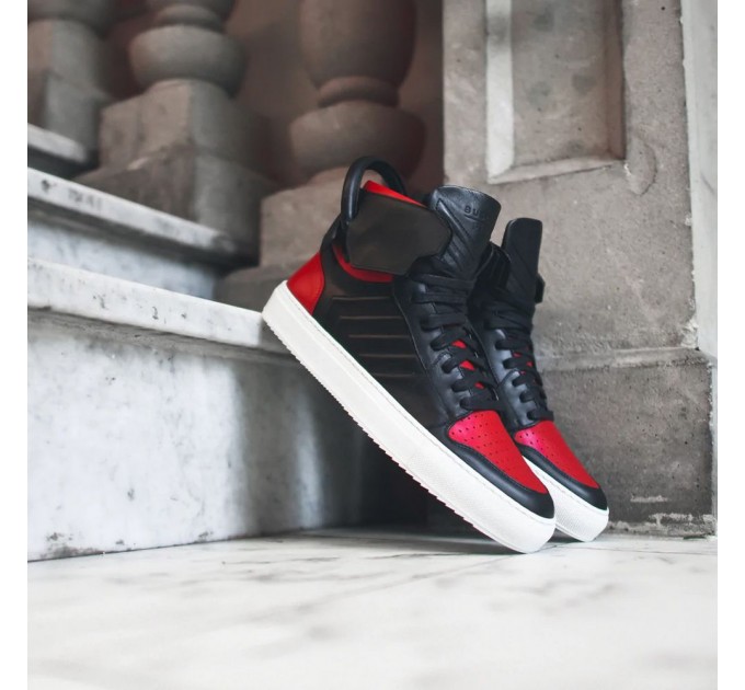 Кросівки Buscemi X Ronnie Fieg BS1110FSP15-RED/BLK