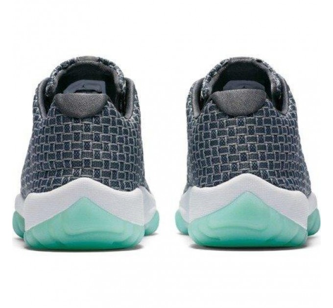 Кроссовки Jordan Future Low Wolf Grey Emerald Rise 718948-006