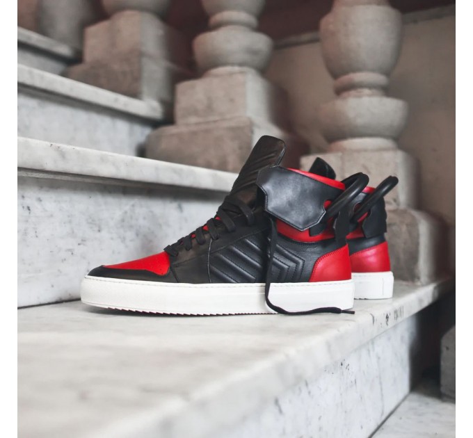 Кроссовки Buscemi X Ronnie Fieg BS1110FSP15-RED/BLK