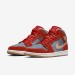 Кроссовки Nike Air Jordan 1 Mid Denim Red DM4352-600