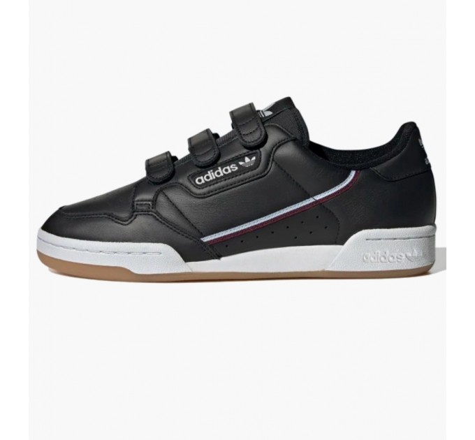 Кроссовки Adidas Continental 80 Core Black Maroon EE5360